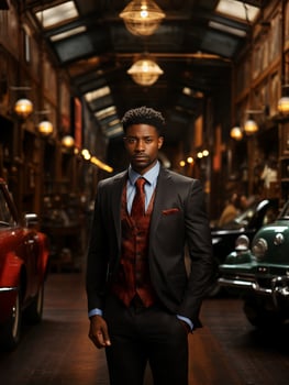 AI Generated A businessman photo