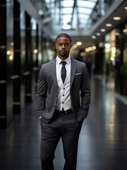 AI Generated A businessman photo