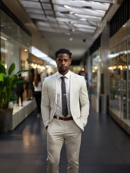 AI Generated A businessman photo