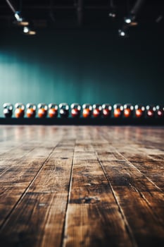 Kettlebells and dumbbells on gym floor background with empty space for text photo