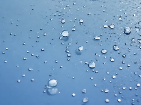 Water drops - background, ai generated photo