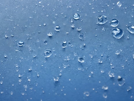 Water drops - background, ai generated photo