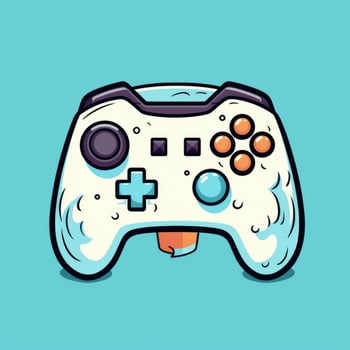 Retro video game controller photo