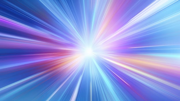 speed iridescent velocity abstract ai generated photo