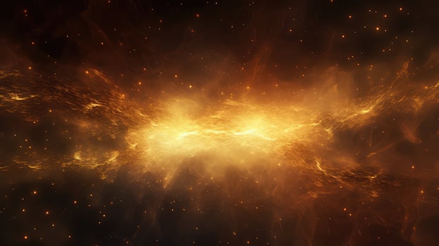 background particle storm abstract ai generated photo