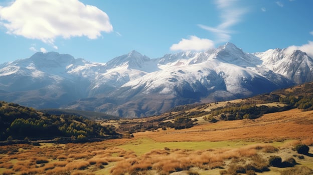 mountains spanish sierra nevada ai generated photo