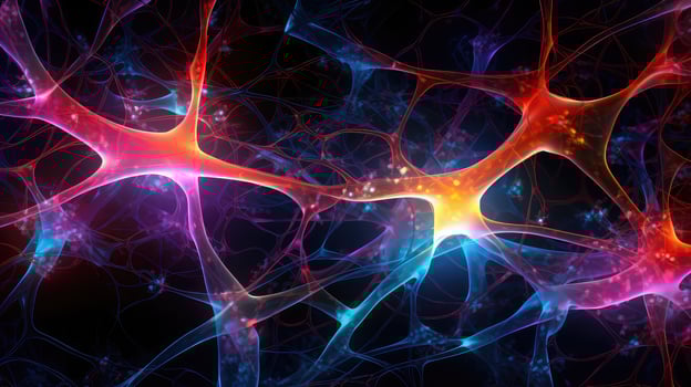 technology neuroscience abstract abstract ai generated photo