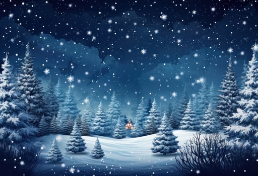 Blue winter background photo