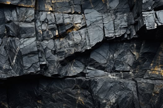 Detailed close up images showcasing complex mineral textures in mountain caves photo