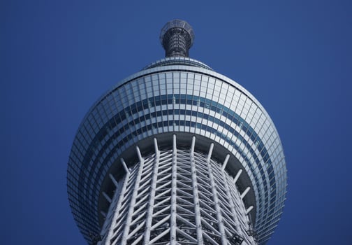 Tokyo Skytree. Tokyo Skytree is the tallest building in Japan. photo