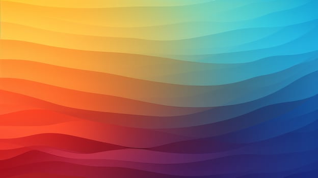 Abstract Color Spectrum. Generative AI photo