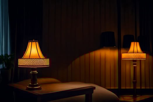 a bed or beds in a room at the hotel. AI-Generated photo