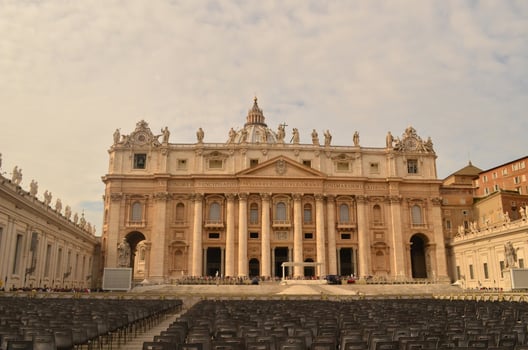 Breathtaking photo of the religious building in vatican city