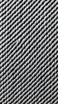 black and white striped fabric texture background. ai generated photo