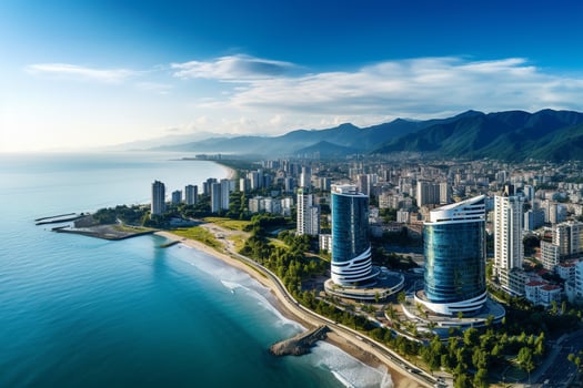 Panoramic view of the city of Rio de Janeiro, Brazil Ai Generated photo