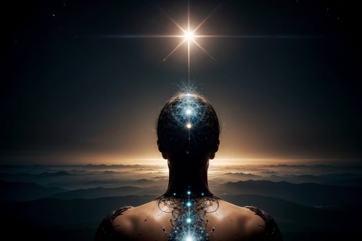 Unleashing the Boundless Mind. AI Generated. photo