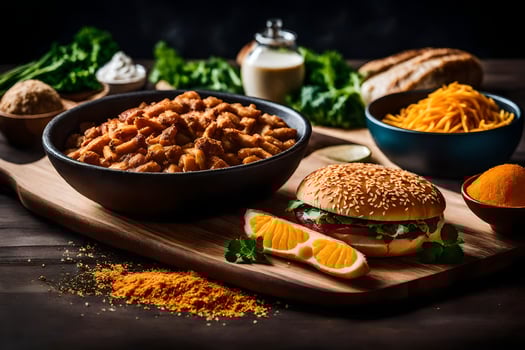the best foods to eat for weight loss. AI-Generated photo