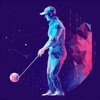 golf concept illustration art photo