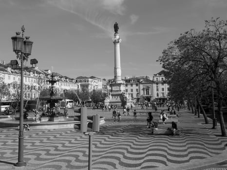 Lisbon city in portugal photo