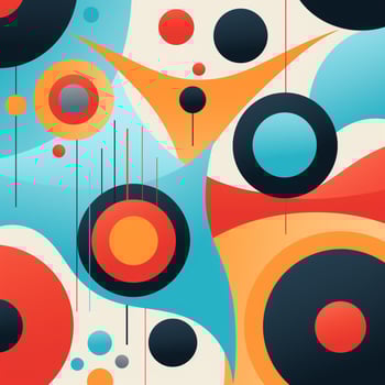 Abstract background colorful seamless pattern photo
