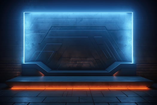 Abstract Scene Background for Product Presentation photo