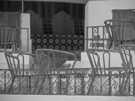 tunis at the mediterranean sea photo