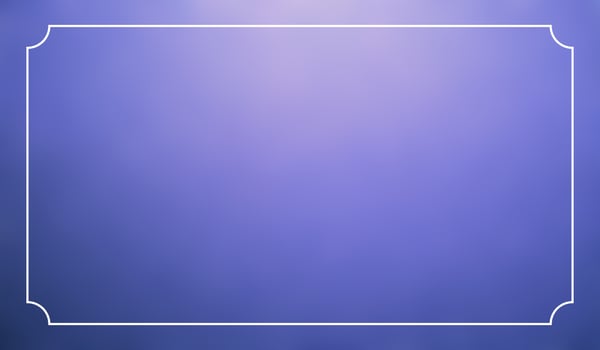 Bright purple abstract blurry background with white frame photo