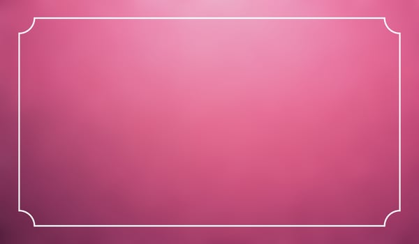 Bright pink abstract blurry background with white frame photo