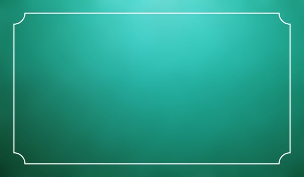Bright green abstract blurry background with white frame photo