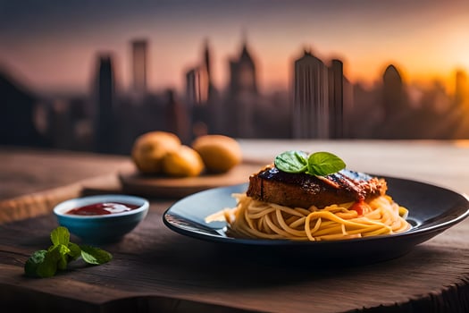 the best food in the world. AI-Generated photo