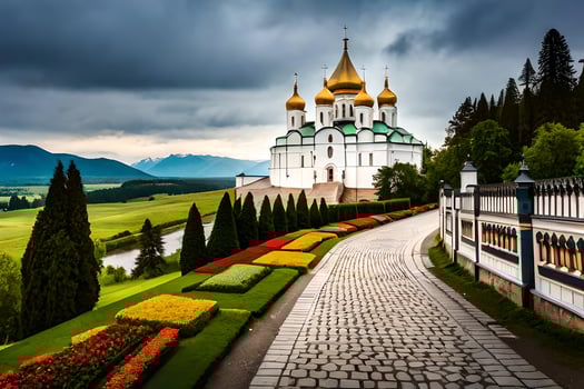 the kremlin, russia, the kremlin, russia, the kremlin, r. AI-Generated photo