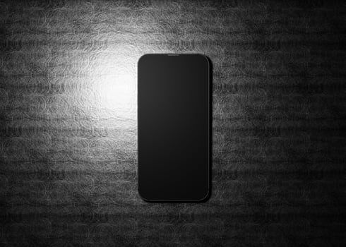 Smartphone Screen Mockup photo