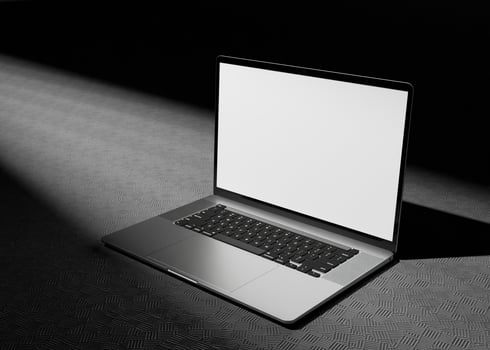 Realistic Screen Mockup photo