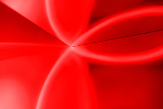 Aesthetic background with light sunset projector lamp photo