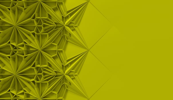3d abstract geometrical background 3d render illustration photo