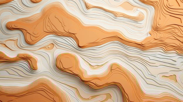 contour terrain map contours ai generated photo