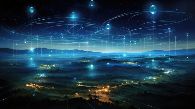 technology wireless power transmission ai generated photo