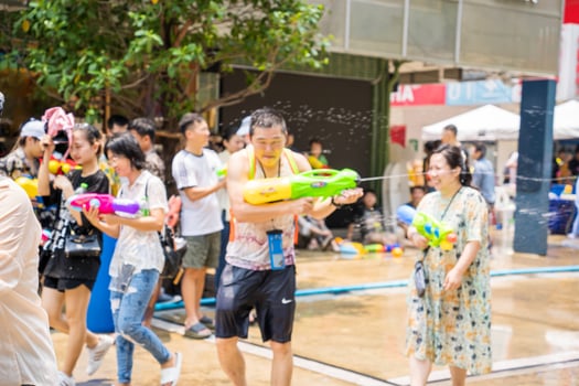 Songkran Festival in Thailand photo