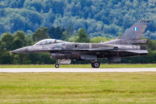 Hellenic Air Force Lockheed F-16C Fighting Falcon 506 fighter jet display at SIAF Slovak International Air Fest 2019 photo