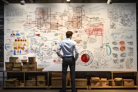 business marketing trade investment Generative AI photo