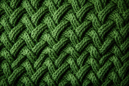 Knitted background AI generated photo