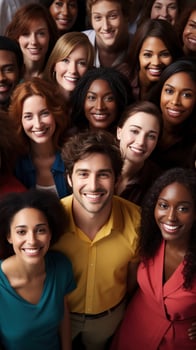Diversity - People of all races and genders together photo