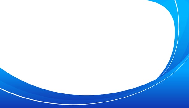 Abstract background with blue curve elements photo