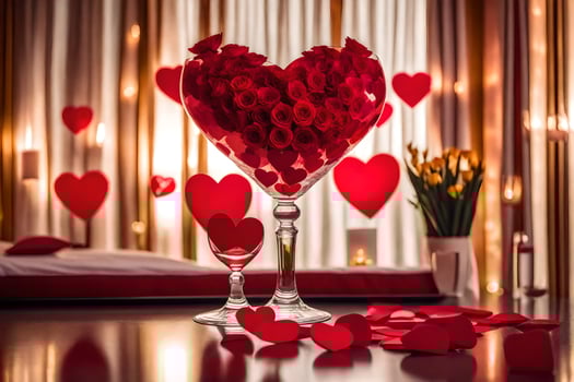 valentine's day ideas for couples. AI-Generated photo