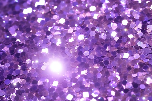 Luminous Lavender glitter texture, AI Generated, AI Generated photo