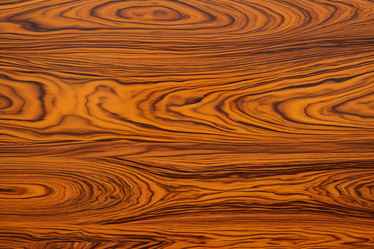 Bocote wood with its golden brown color and captivating figure wood texture, AI Generated photo