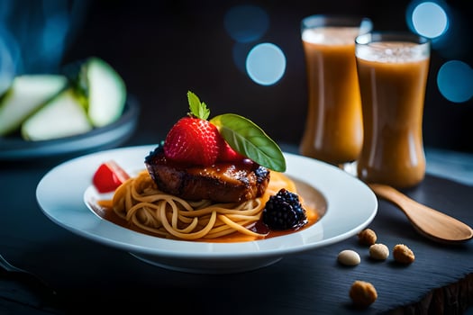 the best food in the world. AI-Generated photo