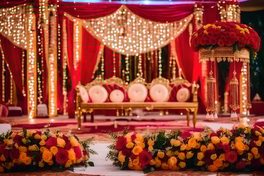 the wedding of the year. AI-Generated photo