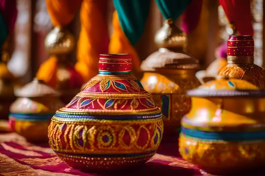 indian wedding decor, indian wedding decor, indian wedding decor, indian wedding decor. AI-Generated photo