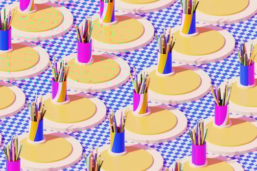 Color Pencils In A Cup photo
